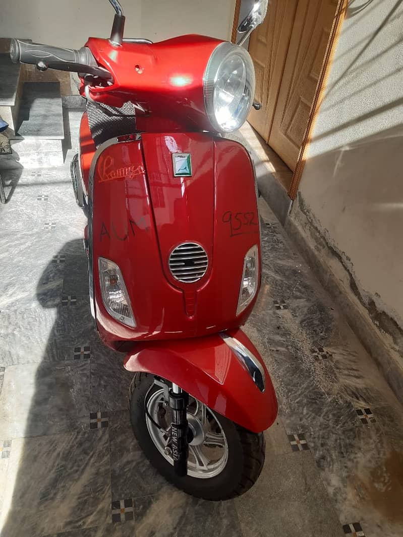 Brand new registered New Asia Ramza petrol scooter for sale 8