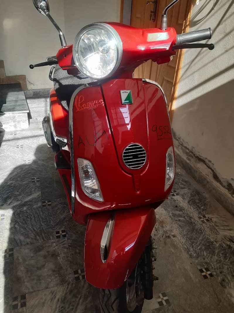 Brand new registered New Asia Ramza petrol scooter for sale 9