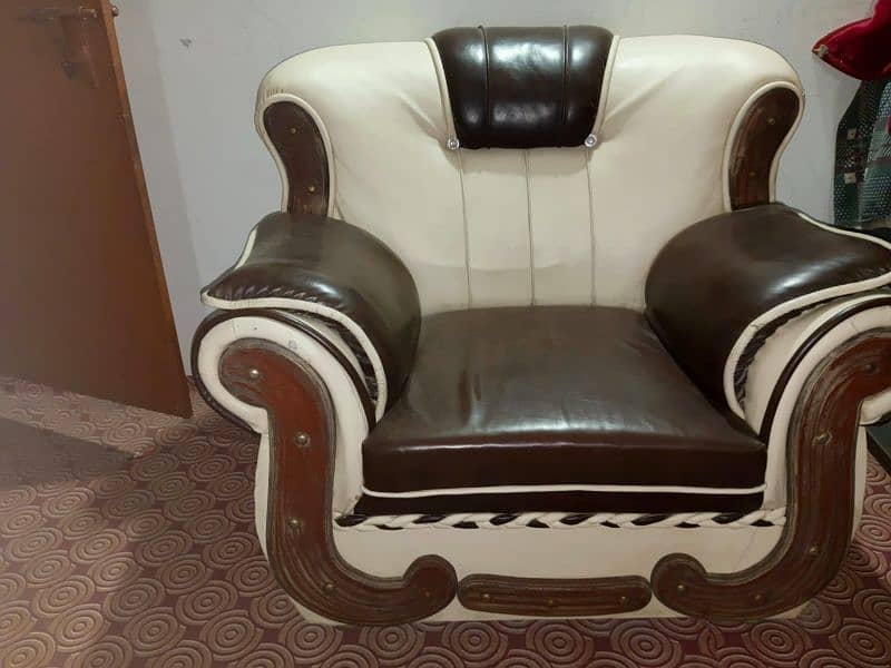 2 chairs with 3 seater sofa set completer 5 seater sofa set 0