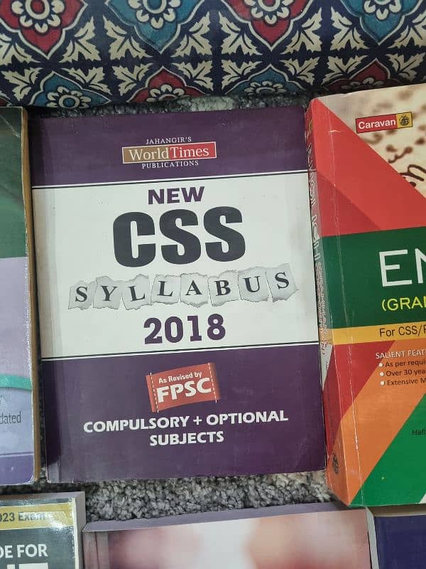 CSS & PMS ALL BOOKS - Latest Edition for Full Attempt 9