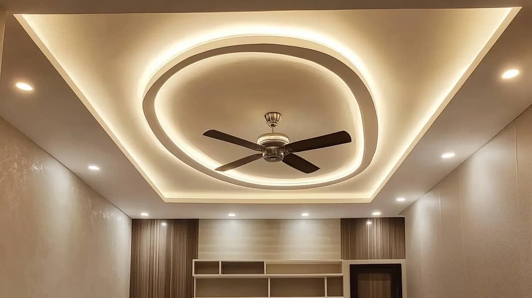 False Ceiling / Plastic Paris Ceiling /pop Ceiling / All Ceiling work 0