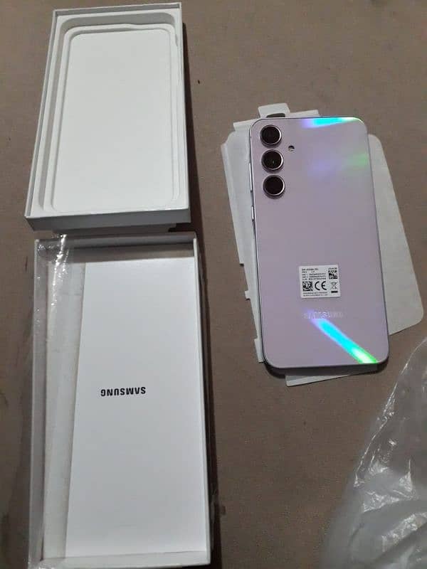 Samsung a55 5g just box opened 0