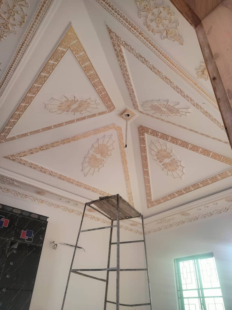 Roof Ceiling - Gypsum Ceiling - false ceiling - Interior Designing 6