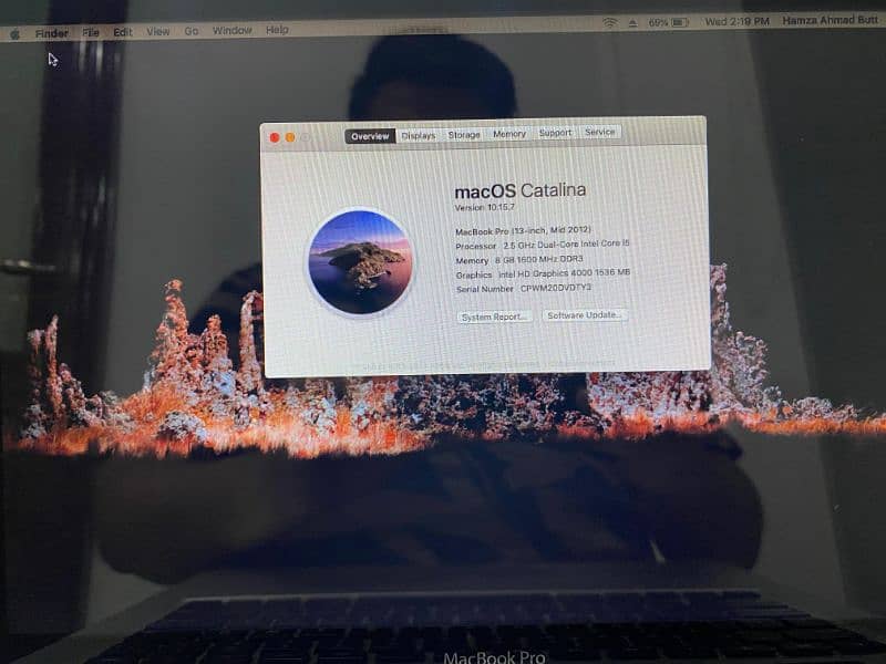 macbook pro mid 2012 8/500gb 1