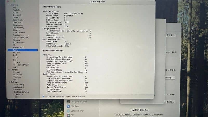 MacBook Pro M2 13 inch 2022 8/256 with Apple Care + 2