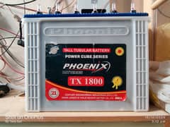 Phoenix Tall Tubular Tx 1800(185 AH)