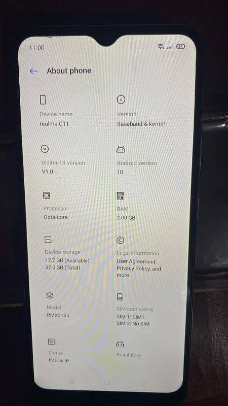 realme c11 0