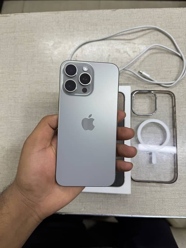 iPhone 15 Pro Max 256gb (Pta Approved) 0