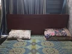 double bed without mattress