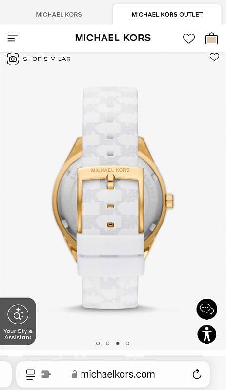 Michael Kors Silicon Watch MK7266 2