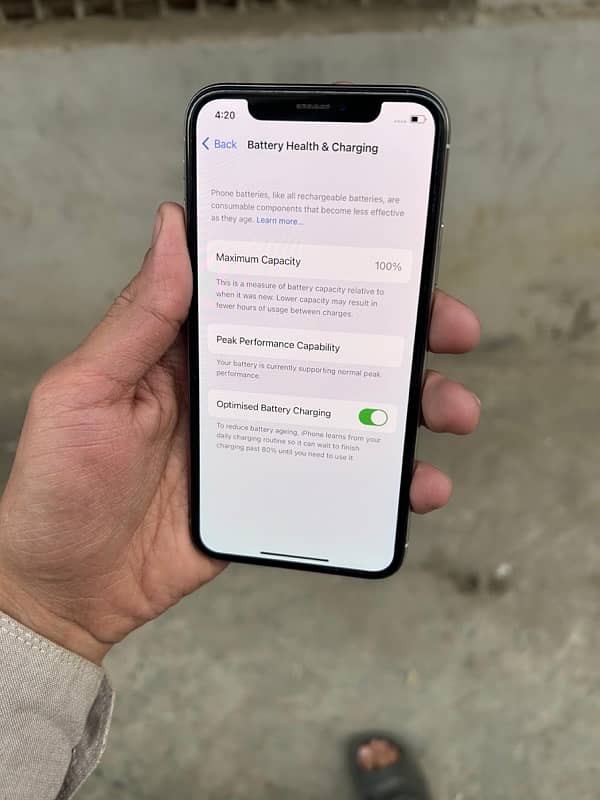 iphone x 256gb PTA Approved 6