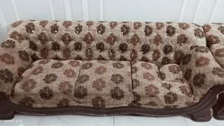 6 Seater Sofa Condition ok Heavy wood h Only Call Location Jaranwala