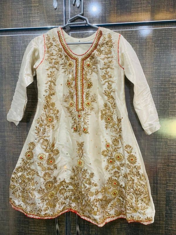 short frock with dupatta 0