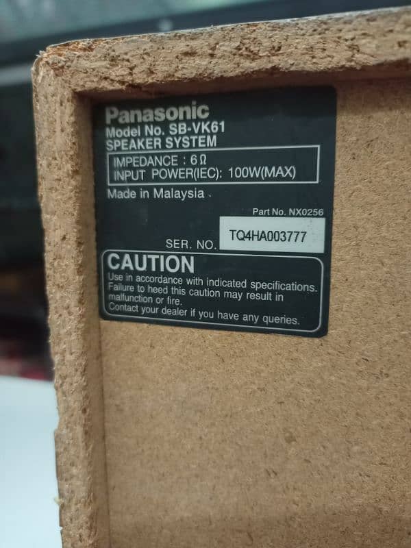 Panasonic bookshelf speaker 10