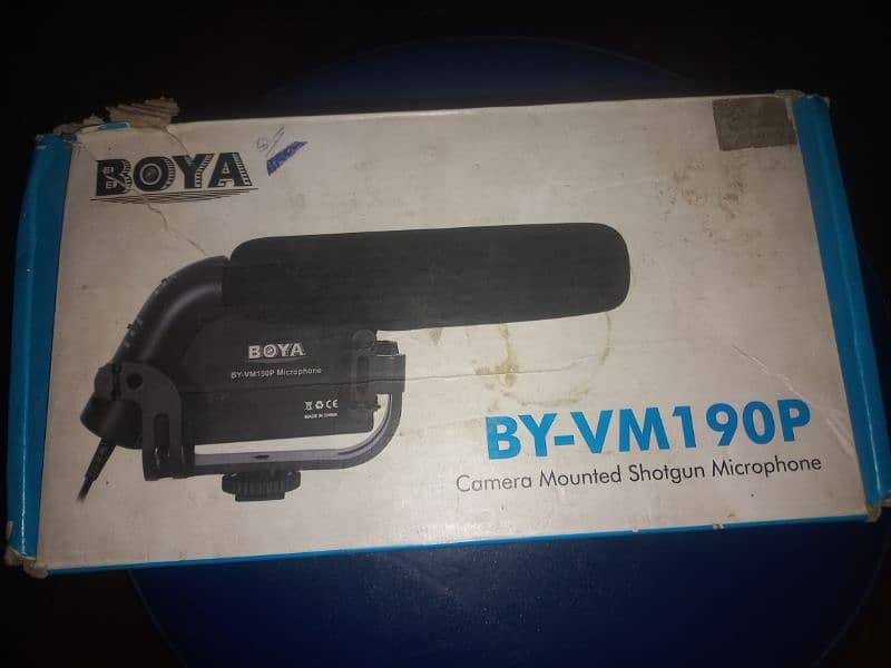 Boya BY-VM190P Shot Gun professional mic for content creator 7