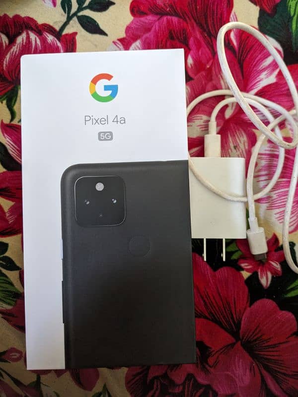 google pixel 4a 5g with box exchange possible with good approved phone 1