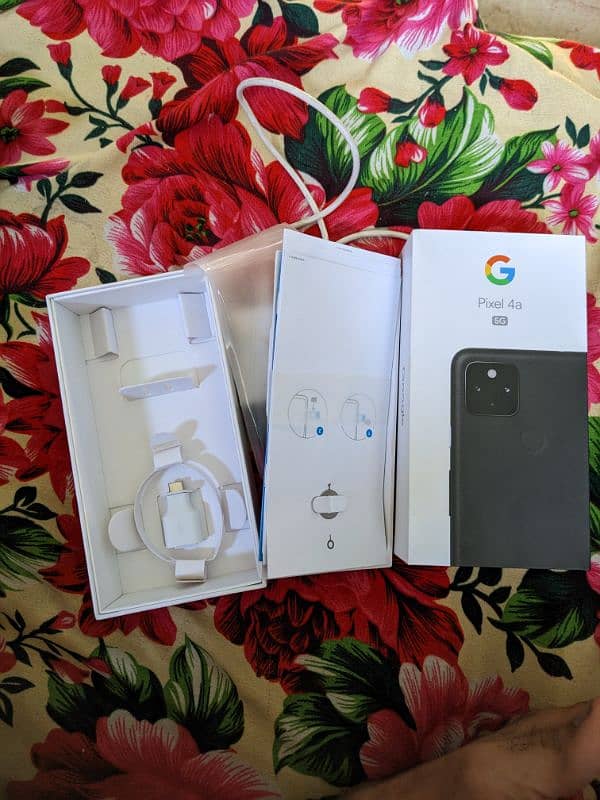 google pixel 4a 5g with box exchange possible with good approved phone 2