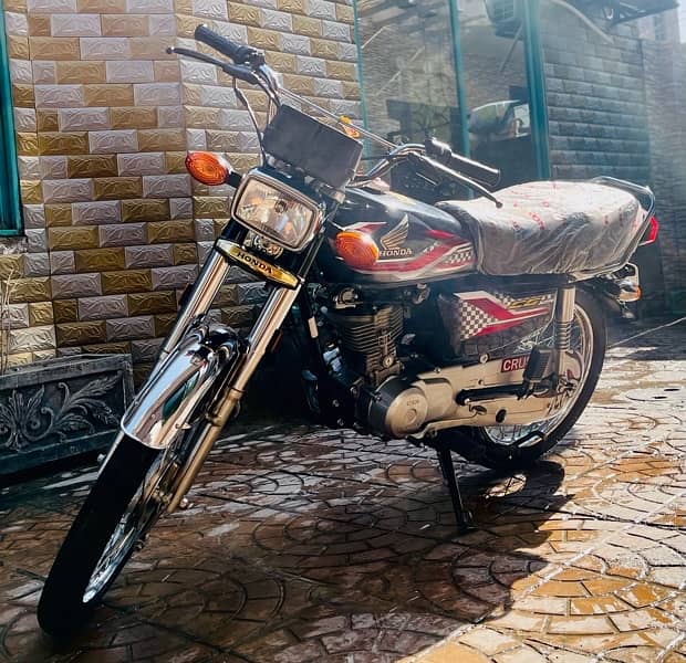 honda cg125 brand new zero meter bike 6