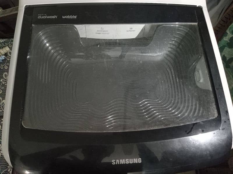 SAMSUNG washing machine fully automatic hai bahir ki hai 3