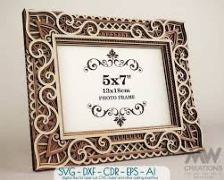 Laser Cutting Photo Frames 9