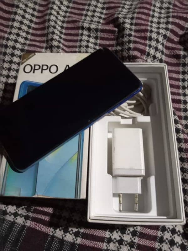 oppo a54 Hy 4/128hy side finger box with charger 4