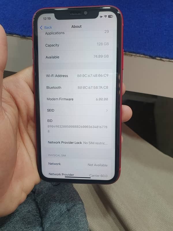 iphone 11 128 gb non pta 8