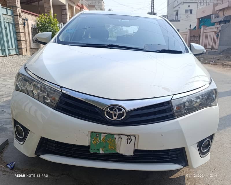 Toyota Corolla XLI 2016 0