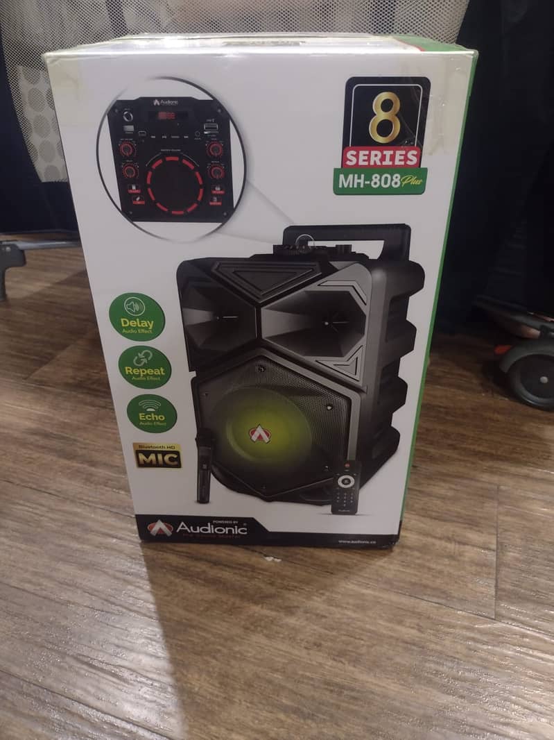 AUDIONIC MEHFIL MH-808 SPEAKERS BRAND NEW 2