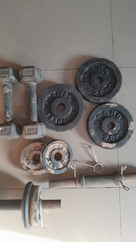 weights nd dumble set 3