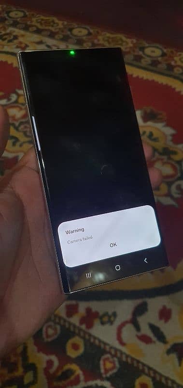 samsung s22 ultra 512 gb cemra not working disply dot and line 10