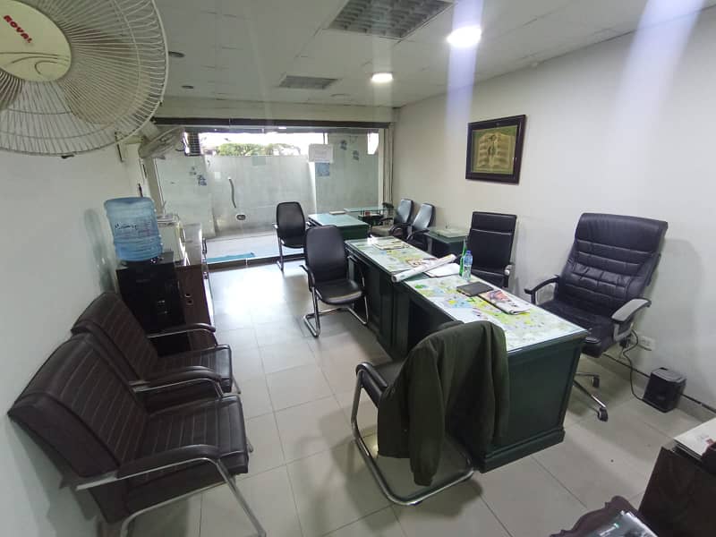 2 Side Open Shop/Office Available FOR RENT Best for Travel Agency & Money Exchange Phase 3 DHA 0