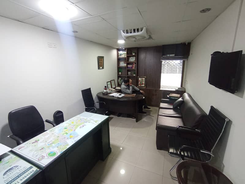 2 Side Open Shop/Office Available FOR RENT Best for Travel Agency & Money Exchange Phase 3 DHA 20