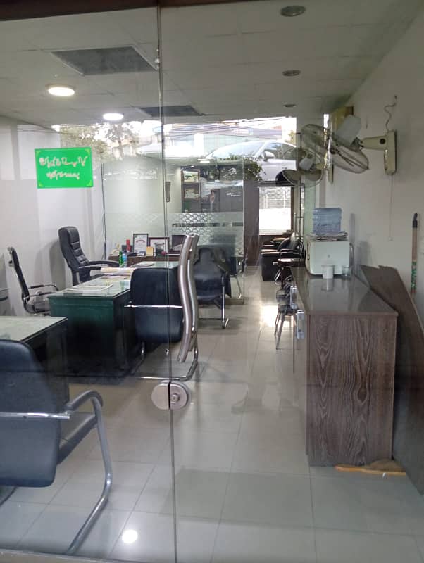 2 Side Open Shop/Office Available FOR RENT Best for Travel Agency & Money Exchange Phase 3 DHA 22