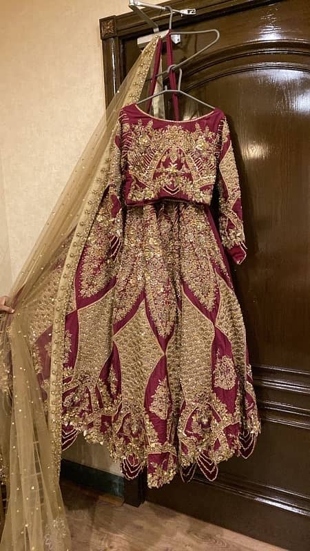 Bridal Barat and wedding dress . 0