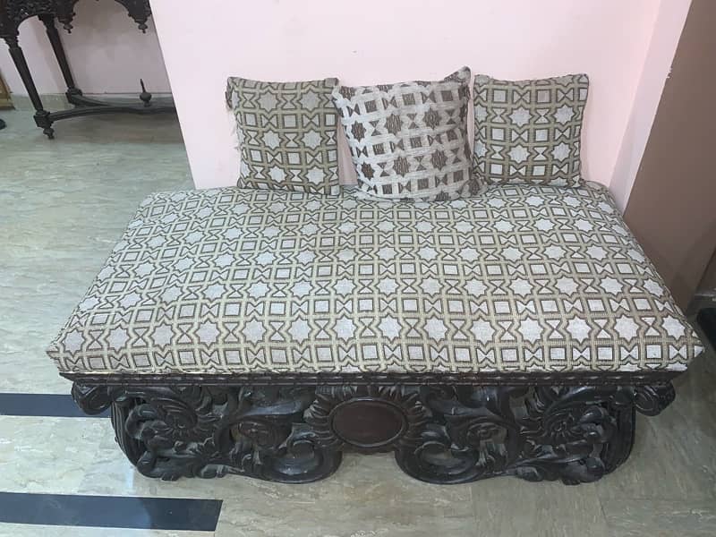 Pure chinnioti sofa bed 0