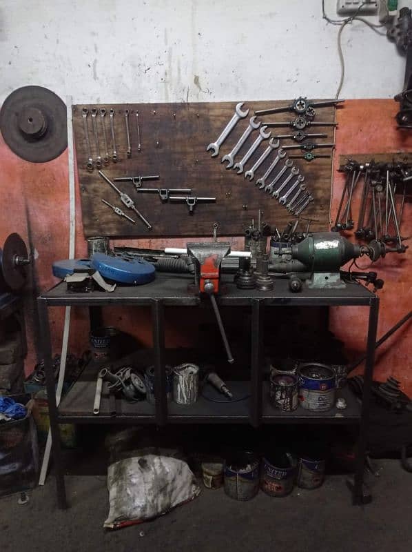 Drum Turning, Press Machine, Drill Machine and other items for sale 7