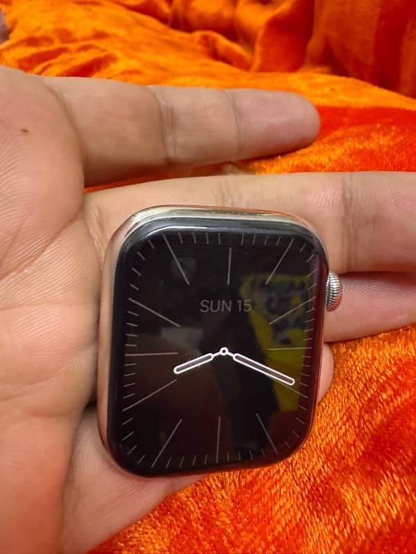 apple watch series 7 45mm stainless steel 1