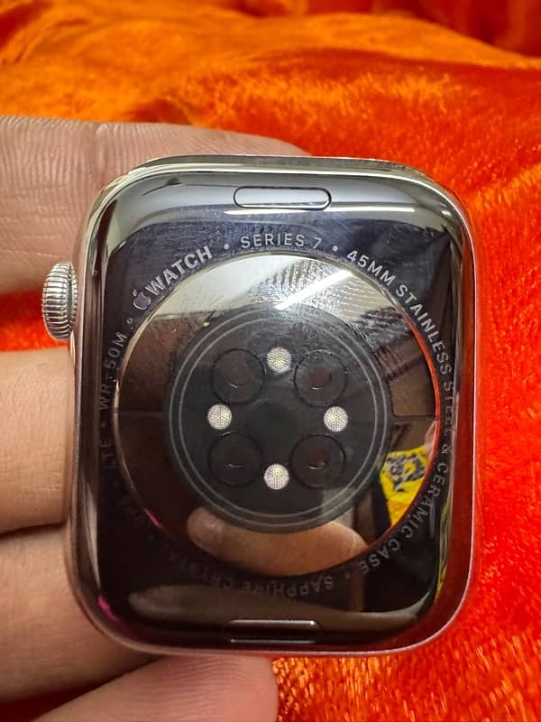 apple watch series 7 45mm stainless steel 2