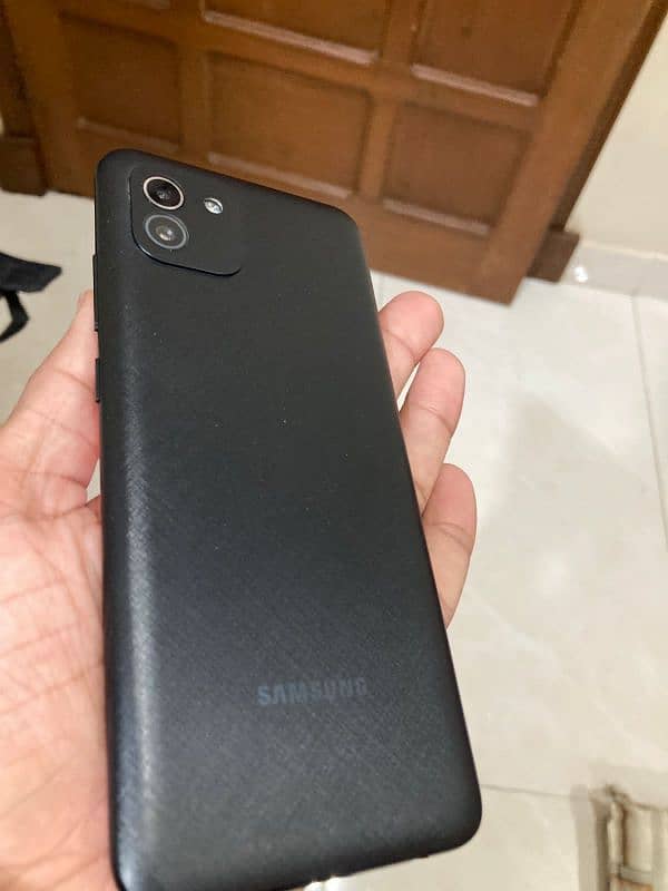 Samsung A03 Black colour 2