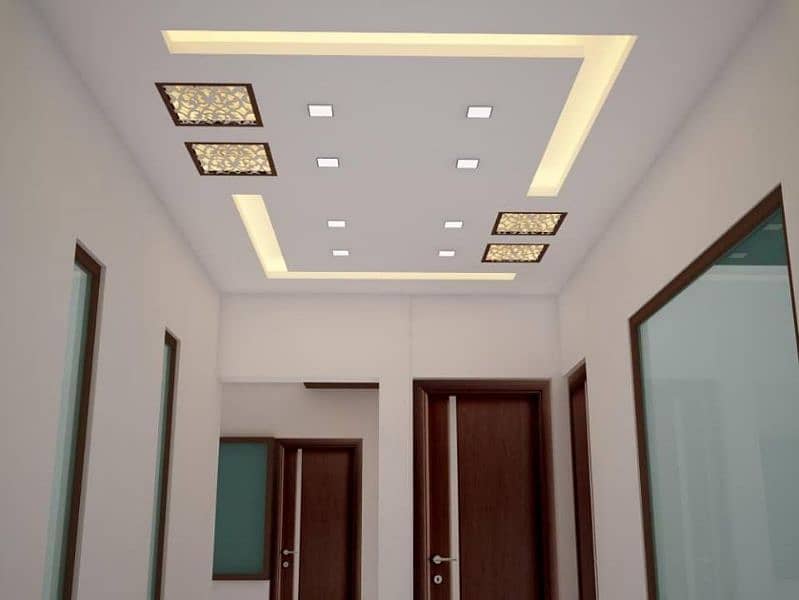 Roof Ceiling - Gypsum Ceiling - false ceiling - Interior Designing 9