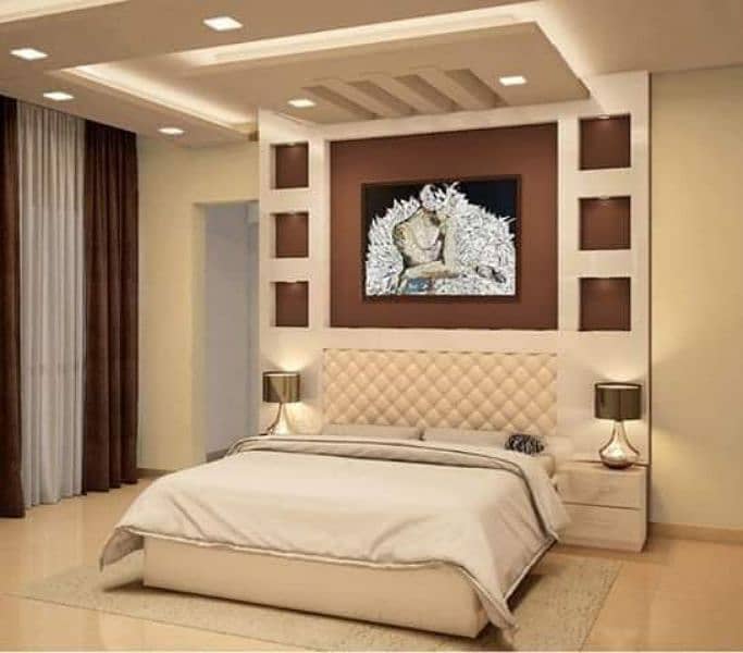 Roof Ceiling - Gypsum Ceiling - false ceiling - Interior Designing 10