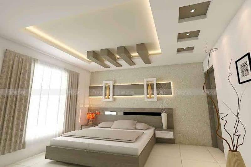 Roof Ceiling - Gypsum Ceiling - false ceiling - Interior Designing 11