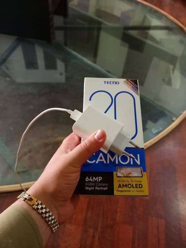 Tecno Camon 20  8+8/256 complete box warrinty ma hai 5