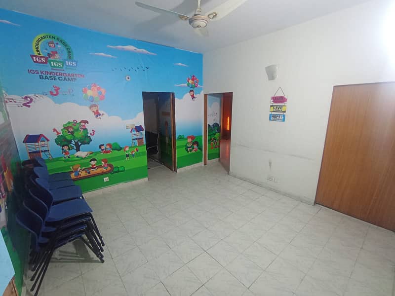 4 Marla 1st Floor Best for VISA Consulting & Academies FOR RENT Phase 3 DHA 6