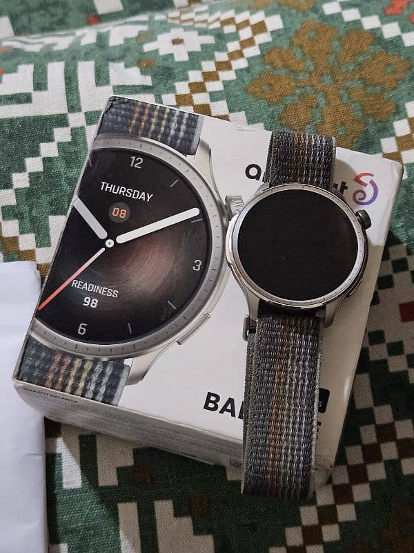 amazfit balance only 2 month used condition like box open 0