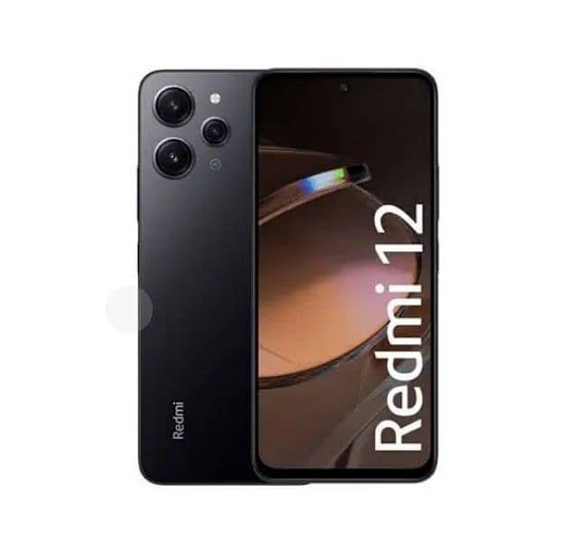 Redmi 12 black colour 8GB RAM 256GB Memory Urgent sale 0