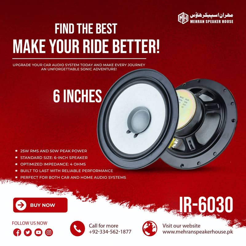 Cars Speakers Mp3 Sound System / Dashboard Speakers Side Speakers 2