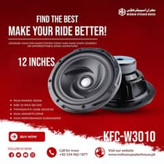 Car Rear Speakers Dashboard Speakers Side Speakers, Sub woofers