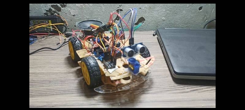 Obstacle avoiding plus speakable intelligent robot For sale 3