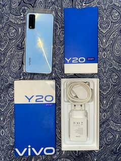 vivo y20 10/10 with full box